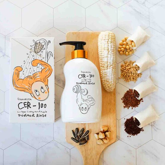 ELIZAVECCA CER-100 COLLAGEN COATING HAIR A+ MUSCLE TREATMENT COND 500ML